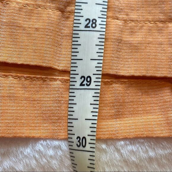 Mountain Hardwear Orange Short Sleeve Button Down Shirt - Picture 12 of 13